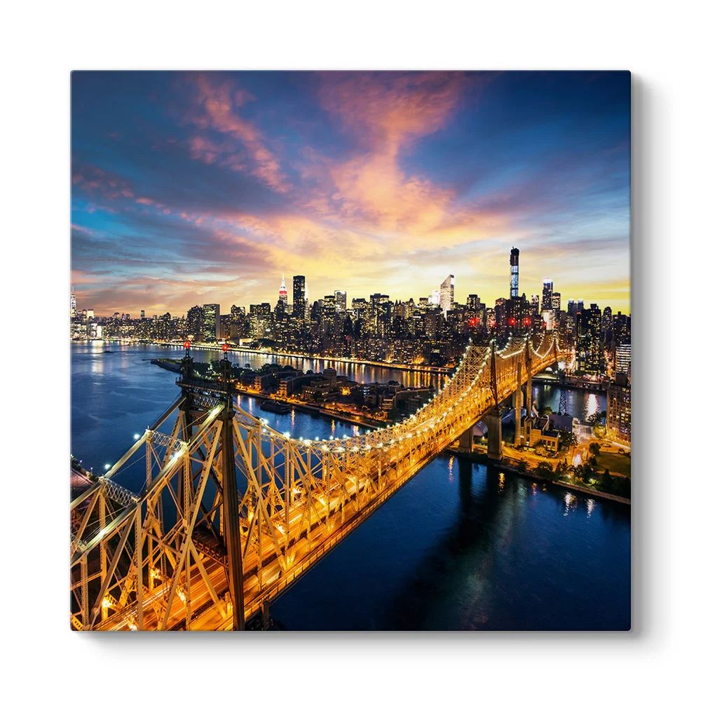 New York Gece Tablosu - Model 3